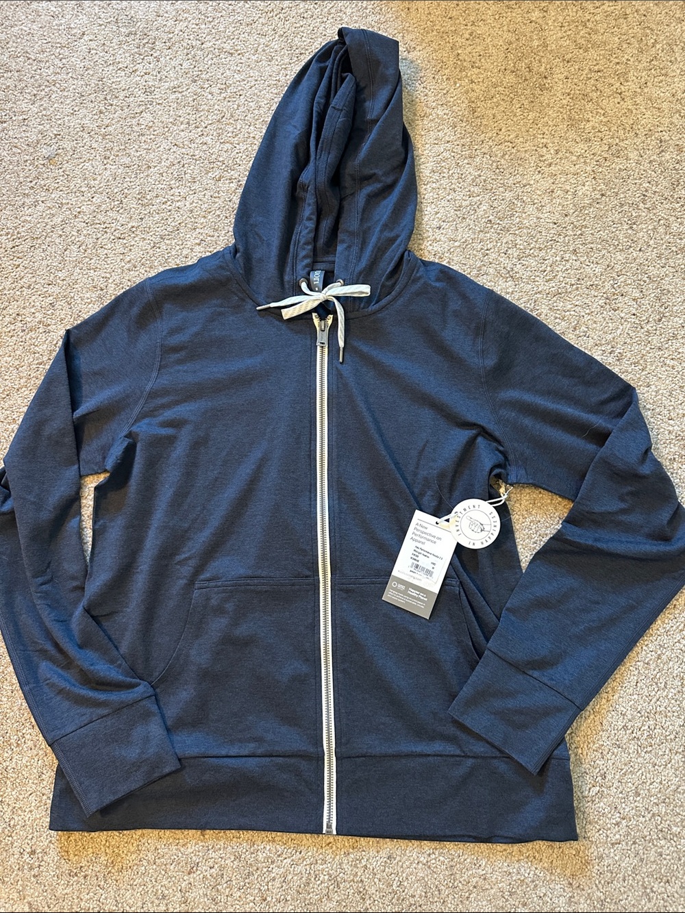 Vuori Halo Lightweight Zip Hoodie Jacket